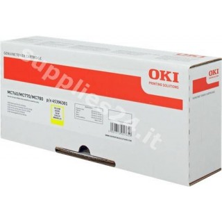 ORIGINAL OKI toner giallo 45396301 ~6000 PAGINE in vendita su tonersshop.it