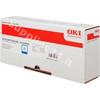 ORIGINAL OKI toner ciano 45396303 ~6000 PAGINE in vendita su tonersshop.it