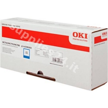ORIGINAL OKI toner ciano 45396303 ~6000 PAGINE in vendita su tonersshop.it