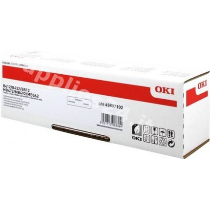 ORIGINAL OKI toner nero 45807102 ~3000 PAGINE in vendita su tonersshop.it