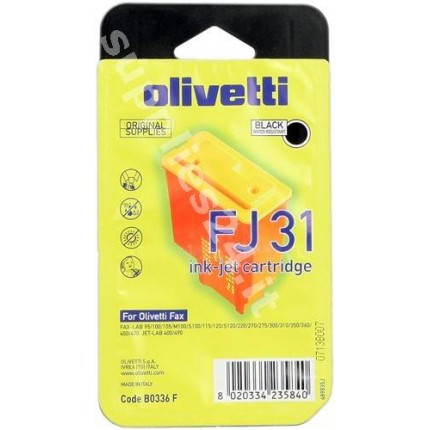 ORIGINAL Olivetti Cartuccia d'inchiostro nero B0336 FJ31 18ml in vendita su tonersshop.it