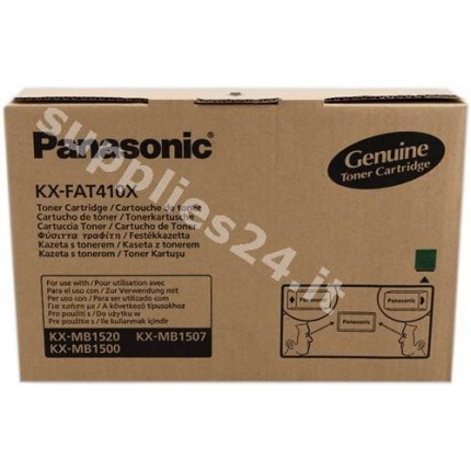 ORIGINAL Panasonic toner nero KX-FAT410X ~2500 PAGINE in vendita su tonersshop.it