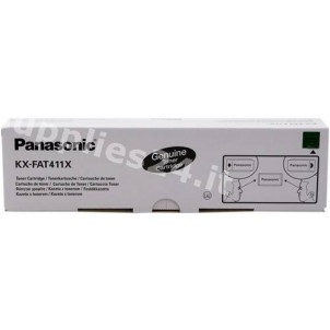 ORIGINAL Panasonic toner nero KX-FAT411X ~2000 PAGINE in vendita su tonersshop.it