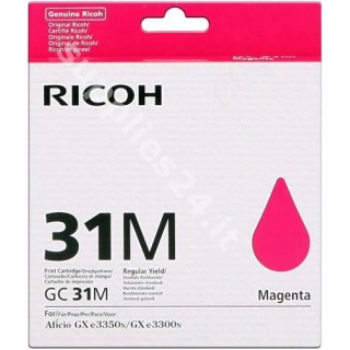 ORIGINAL Ricoh Cartuccia d'inchiostro magenta 405690 GC31M in vendita su tonersshop.it