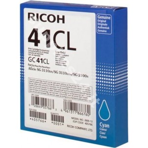 ORIGINAL Ricoh cartuccia ciano 405766 GC 41 cl ~600 PAGINE in vendita su tonersshop.it