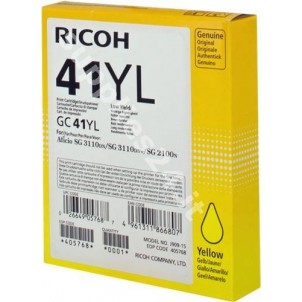 ORIGINAL Ricoh cartuccia giallo 405768 GC 41 yl ~600 PAGINE in vendita su tonersshop.it