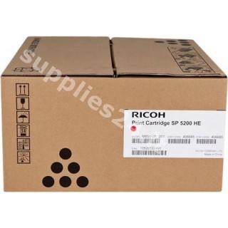 ORIGINAL Ricoh toner nero 406685 SP 5200 HE ~25000 PAGINE in vendita su tonersshop.it