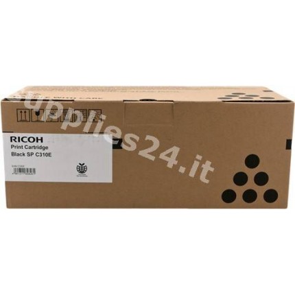 ORIGINAL Ricoh toner nero 407638 406348 / SPC-310sbk ~2500 PAGINE standard in vendita su tonersshop.it