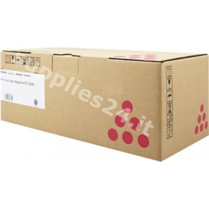 ORIGINAL Ricoh toner magenta 407644 406054 / 406099 / 406767 ~2000 PAGINE SP C220E in vendita su tonersshop.it