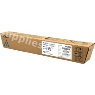 ORIGINAL Ricoh toner ciano 842082 841595 / MPC 305E in vendita su tonersshop.it