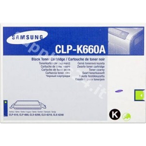 ORIGINAL Samsung toner nero CLP-K660A ~2500 PAGINE standard in vendita su tonersshop.it