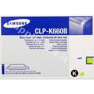 ORIGINAL Samsung toner nero CLP-K660B ~5500 PAGINE alta capacit? in vendita su tonersshop.it