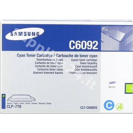 ORIGINAL Samsung toner ciano CLT-C6092S ~7000 PAGINE in vendita su tonersshop.it