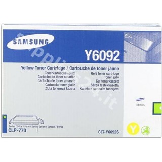 ORIGINAL Samsung toner giallo CLT-Y6092S ~7000 PAGINE in vendita su tonersshop.it