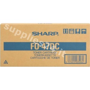 ORIGINAL Sharp toner nero FO-47DC ~8000 PAGINE in vendita su tonersshop.it