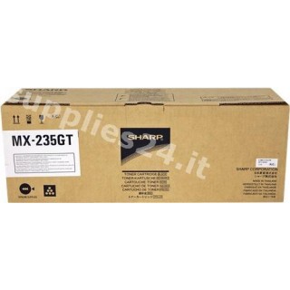 ORIGINAL Sharp toner nero MX-235GT ~16000 PAGINE in vendita su tonersshop.it