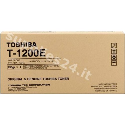 ORIGINAL Toshiba toner nero T-1200E 6B000000085 ~6500 PAGINE in vendita su tonersshop.it