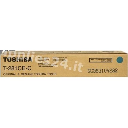 ORIGINAL Toshiba toner ciano T-281-CEC 6AK00000046 ~10000 PAGINE in vendita su tonersshop.it