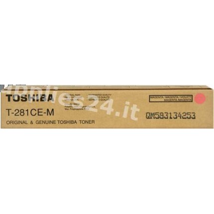 ORIGINAL Toshiba toner magenta T-281-CEM 6AK00000047 ~10000 PAGINE in vendita su tonersshop.it