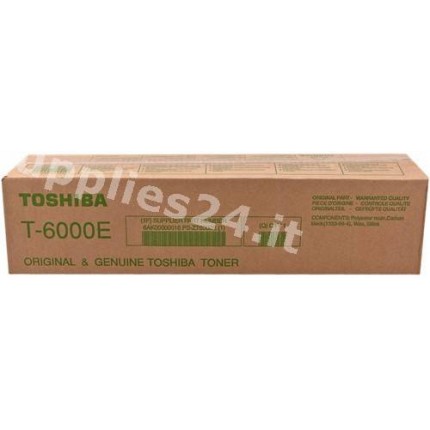 ORIGINAL Toshiba toner nero T-6000E 6AK00000016 ~60100 PAGINE in vendita su tonersshop.it