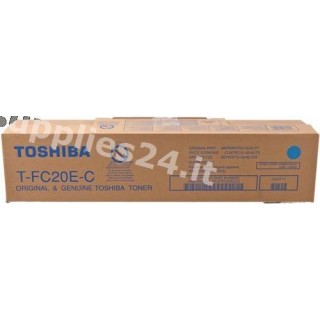 T-FC20EC Toner Toshiba E-Studio 2020C Ciano Originale in vendita su tonersshop.it