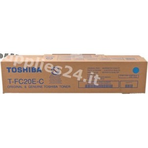 T-FC20EC Toner Toshiba E-Studio 2020C Ciano Originale in vendita su tonersshop.it