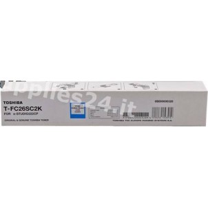 ORIGINAL Toshiba toner ciano T-FC26SC2K 6B000000328 ~2000 PAGINE in vendita su tonersshop.it