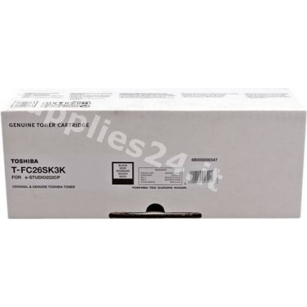 ORIGINAL Toshiba toner nero T-FC26SK3K 6B000000347 ~3500 PAGINE in vendita su tonersshop.it