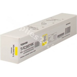 ORIGINAL Toshiba toner giallo T-FC26SY6K 6B000000569 ~6000 PAGINE alta capacit? in vendita su tonersshop.it