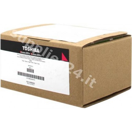 ORIGINAL Toshiba toner magenta T-FC305PM-R 6B000000751 ~3000 PAGINE cartuccia di stampa riutilizzabile in vendita su tonerssh...