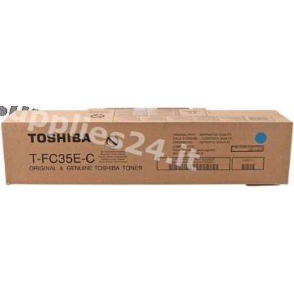 ORIGINAL Toshiba toner ciano T-FC35EC 6AJ00000050 ~29500 PAGINE in vendita su tonersshop.it