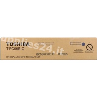 ORIGINAL Toshiba toner ciano T-FC55EC 6AK00000114 ~26500 PAGINE in vendita su tonersshop.it