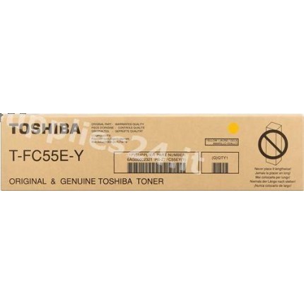 ORIGINAL Toshiba toner giallo T-FC55EY 6AK00000117 ~26500 PAGINE in vendita su tonersshop.it