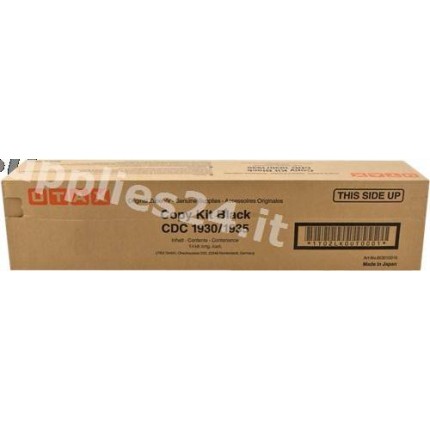 ORIGINAL Utax toner nero 653010010 653011010 ~25000 PAGINE in vendita su tonersshop.it