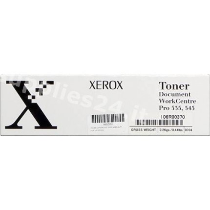 ORIGINAL Xerox toner nero 106R00370 106R367 in vendita su tonersshop.it