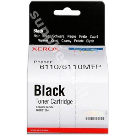 ORIGINAL Xerox toner nero 106R01274 ~2000 PAGINE in vendita su tonersshop.it