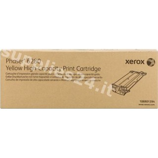 ORIGINAL Xerox toner giallo 106R01394 ~6000 PAGINE alta capacit? in vendita su tonersshop.it