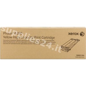 ORIGINAL Xerox toner giallo 106R01394 ~6000 PAGINE alta capacit? in vendita su tonersshop.it