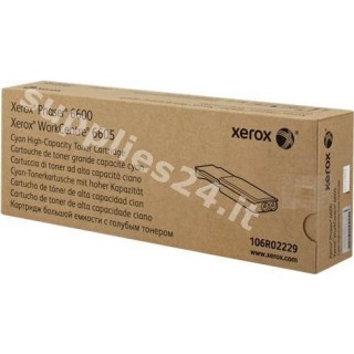 ORIGINAL Xerox toner ciano 106R02229 ~6000 PAGINE alta capacit? in vendita su tonersshop.it