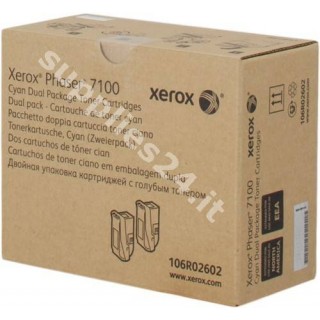ORIGINAL Xerox toner ciano 106R02602 ~9000 PAGINE alta capacit? in vendita su tonersshop.it