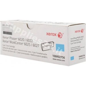 ORIGINAL Xerox toner ciano 106R02756 ~1000 PAGINE standard in vendita su tonersshop.it