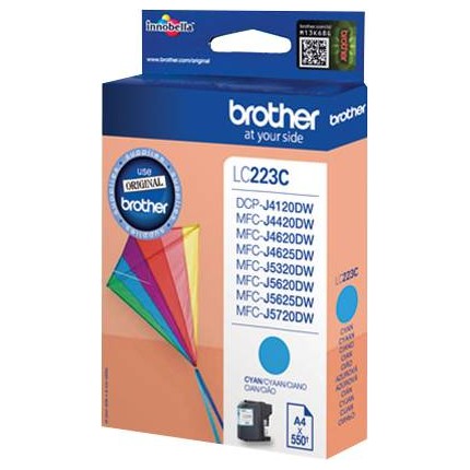 LC223C Cartuccia Originale Ciano Brother DCP J4120 J4420 J4620 J5320 J5620 J5720 in vendita su tonersshop.it