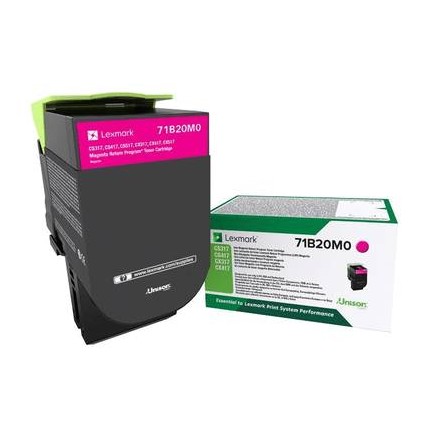 71B20M0 Toner Originale Magenta Lexmark CX317 CX417 CX517 CS317 CS417 CS517 in vendita su tonersshop.it