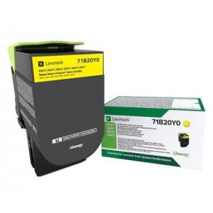 71B20Y0 Toner Originale Giallo Lexmark CX317 CX417 CX517 CS317 CS417 CS517 in vendita su tonersshop.it