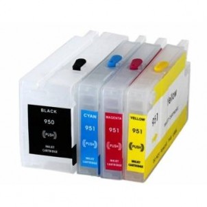 HP950 HP951 Kit 4 Cartucce Ricaricabili Autoresettanti Vuote Per Hp Officejet Pro 8100 8600 in vendita su tonersshop.it