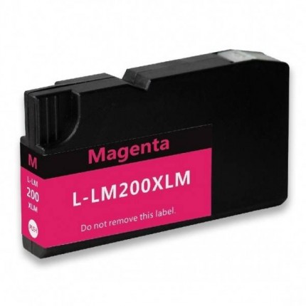 14L0199 Cartuccia Compatibile N°200 Magenta Per Lexmark OfficeEdge Pro 4000 4000c 5500 5500t in vendita su tonersshop.it