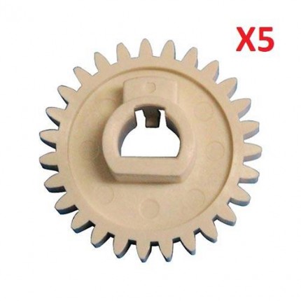 HPCE3686 Kit 5 Ingranaggi Rullo inferiore 27 Denti Per Hp Laserjet Enterprise P2035 P2055DN RU6-0690-000 in vendita su toners...