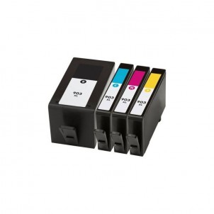 Kit 4 Cartucce HP 903 XL Compatibili Per Officejet 6950 6968 Officejet pro 6860 6960 6970 in vendita su tonersshop.it