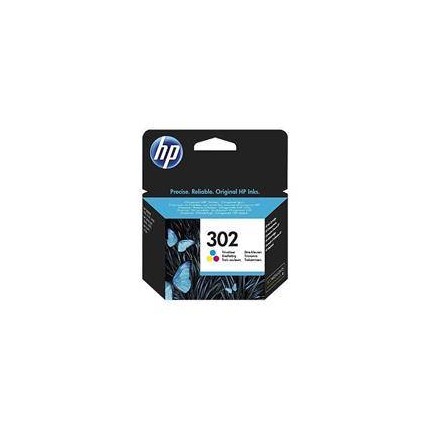 F6U65AE Cartuccia Originale HP302 Colore Per Hp Officejet 3833 3834 PSC 1110 Deskjet 2130 Envy 4520 4524 4527 in vendita su t...