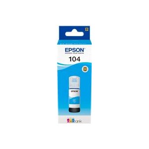 Epson 104 CT13T00P240 Inchiostro Originale Ciano Ecotank ET-2710 ET-2711 ET-2720 ET-2726 ET-2714 ET-4700 in vendita su toners...